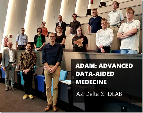 A group photo of the ADAM project team